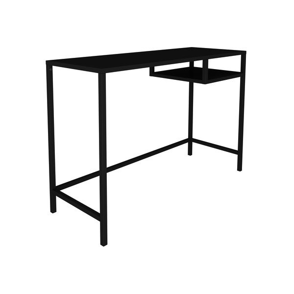 Czarne metalowe biurko Canett Lite-image-3
