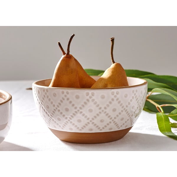 Biała miska z kamionki ø 15 cm Intrinsic – Ladelle-image-1