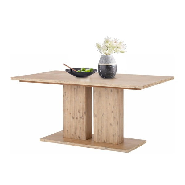 Brązowy stół z litego drewna akacjowego Støraa Yen, 1x2 m