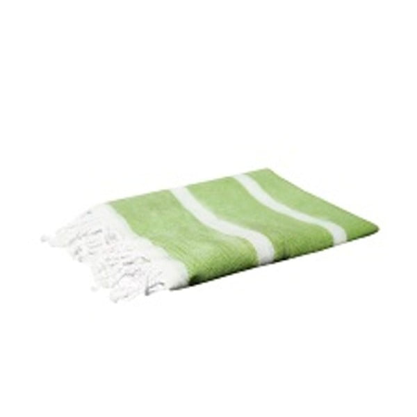 Zielony ręcznik hammam Sun & Surf Ginny