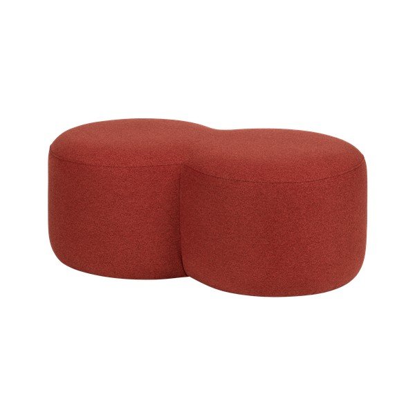 Czerwony puf Umbo – noo.ma