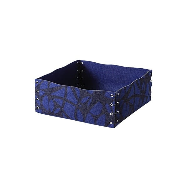 Filcowe pudełko, 12x6 cm, niebieskie