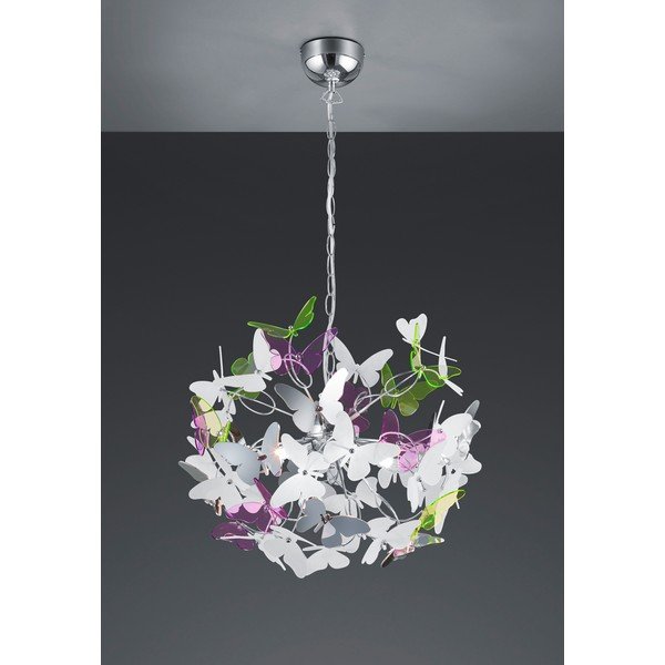 Żyrandol dziecięcy z plastikowym kloszem ø 50 cm Butterfly – Reality-image-3