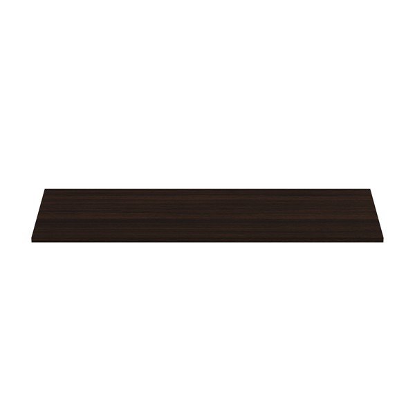 Ciemnobrązowy blat łazienkowy  w dekorze dębu 120x51 cm i.Life B – Ideal Standard