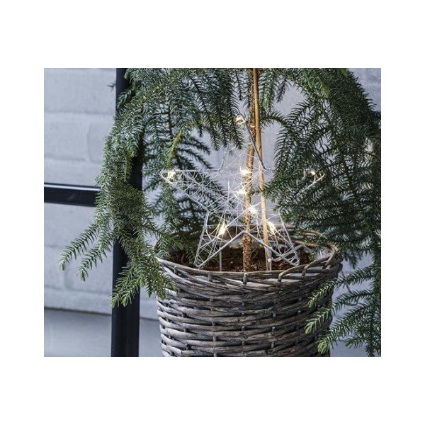 Doniczkowa dekoracja LED w kształcie gwiazdki Markslöjd Gardener-image-1