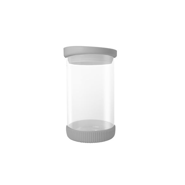 Pojemnik szklany z szarym wieczkiem JOCCA Container, 810 ml