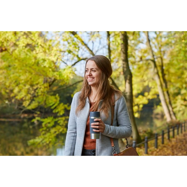 Szary kubek termiczny 0.36 l Easy Twist – Tefal-image-1