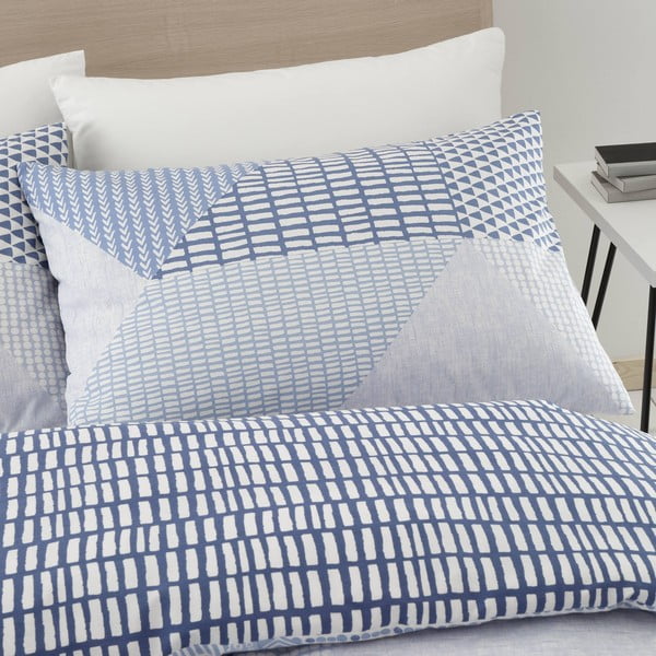 Niebieska pościel 200x200 cm Larsson Geo – Catherine Lansfield-image-2