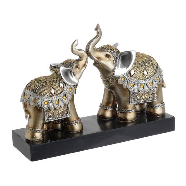Słonie
  dekoracyjne na podstawce InArt Two Elephants