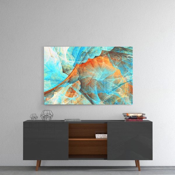 Szklany obraz Insigne Colored Nets, 110x70 cm-image-1