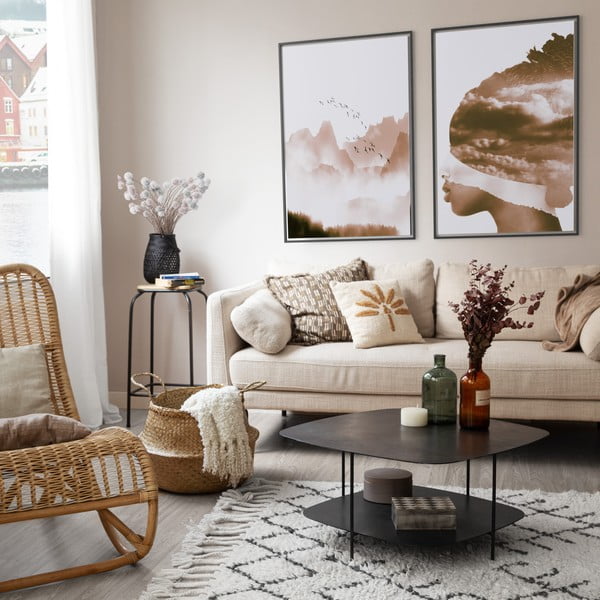 Jasny koszyk z trawy morskiej Compactor, ⌀ 36 cm-image-3