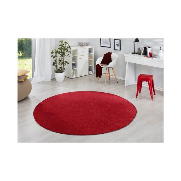 Czerwony dywan Hanse Home, Ø 133 cm-image-1