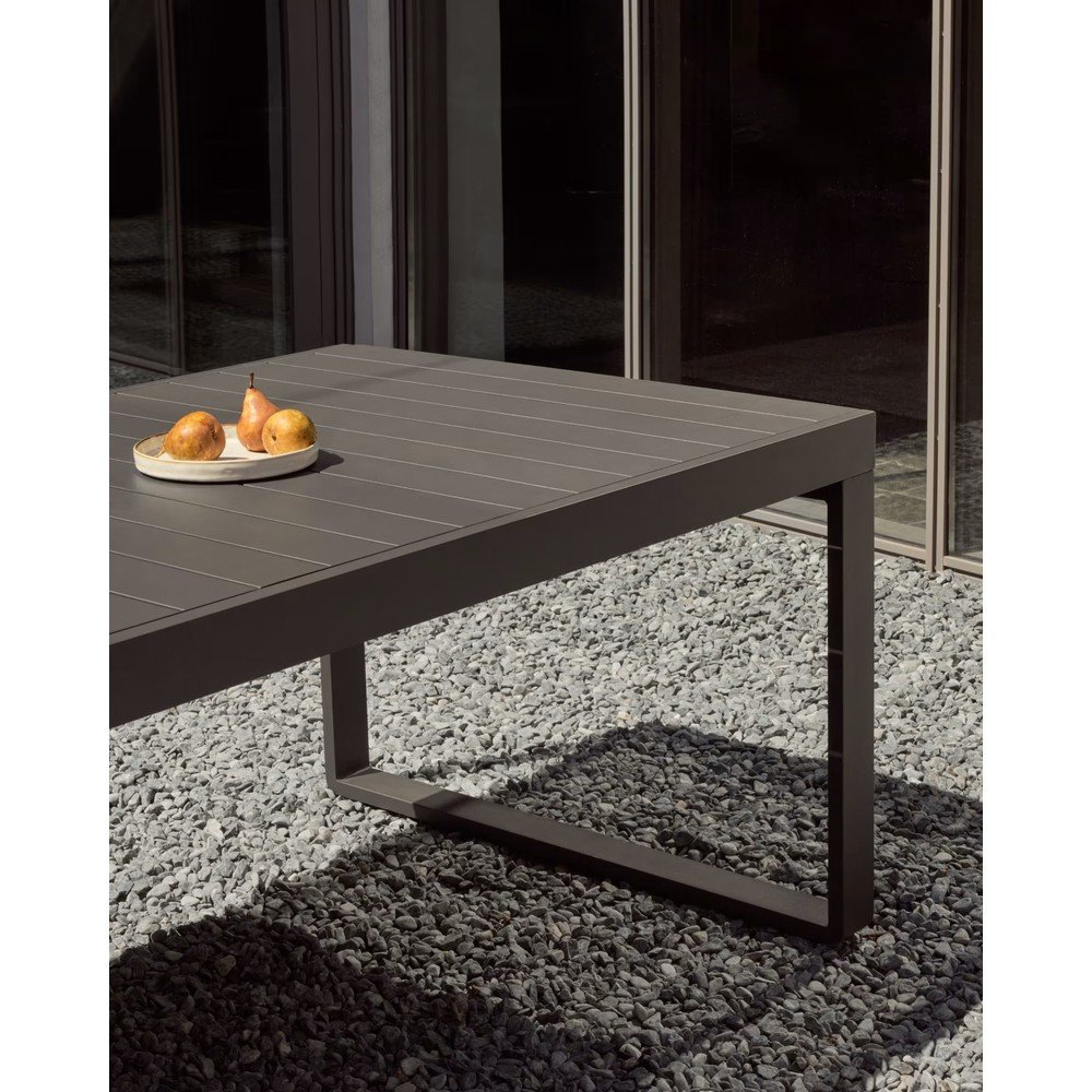 Metalowy stół ogrodowy 100.5x220 cm Galdana – Kave Home (zdjęcie 9)