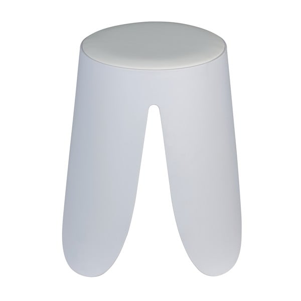 Biały plastikowy stołek Comiso – Wenko-image-2
