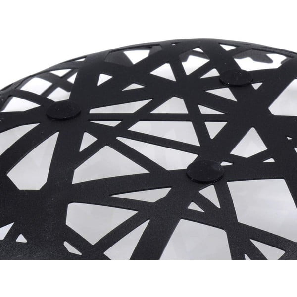 Czarny koszyk na owoce YAMAZAKI Tower, ø 26 cm-image-1