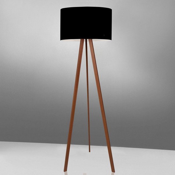 Czarna lampa stojąca Simple-image-1