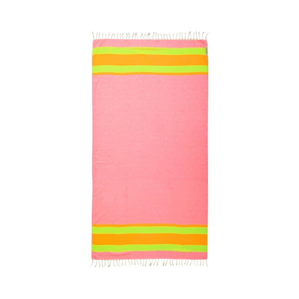 Ręcznik hammam Coast Pink, 105x175 cm