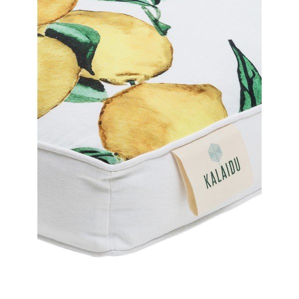 Bawełniana poduszka na krzesło Westwing Collection Citrus, 40x40 cm-image-2
