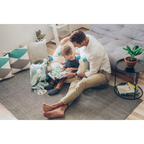 Turkusowa girlanda świetlna na baterie z LED LUKKA, 30 lampek-image-1