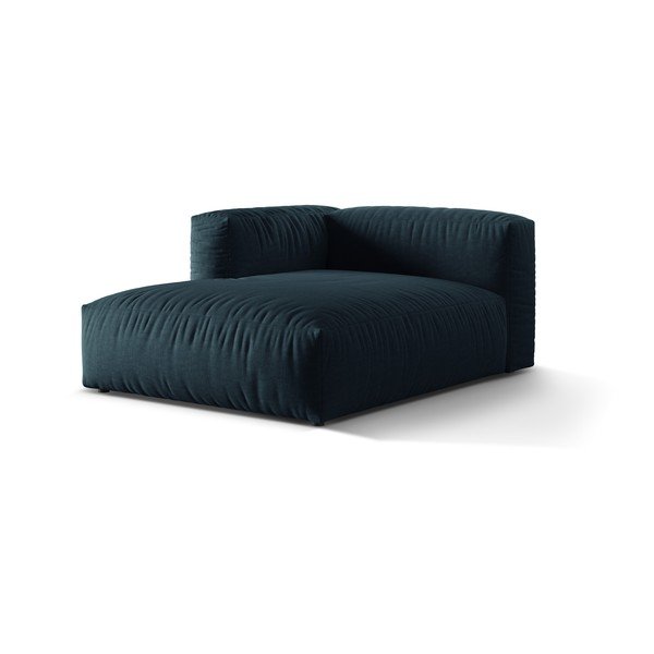 Ciemnoniebieski moduł sofy (lewostronny) Martina – Micadoni Home-image-1