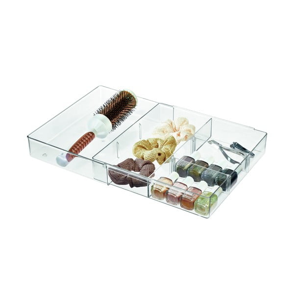 Plastikowy organizer do szuflady Crystalline – iDesign/The Home Edit-image-4