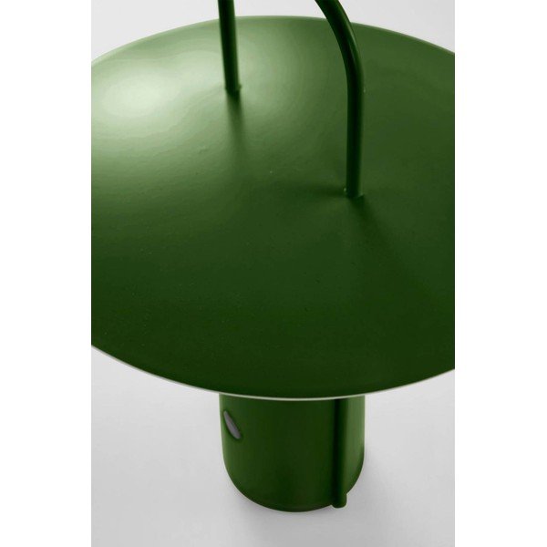 Zielona metalowa lampa stołowa LED ze ściemniaczem (wysokość 24 cm) Venna – Jotex-image-3
