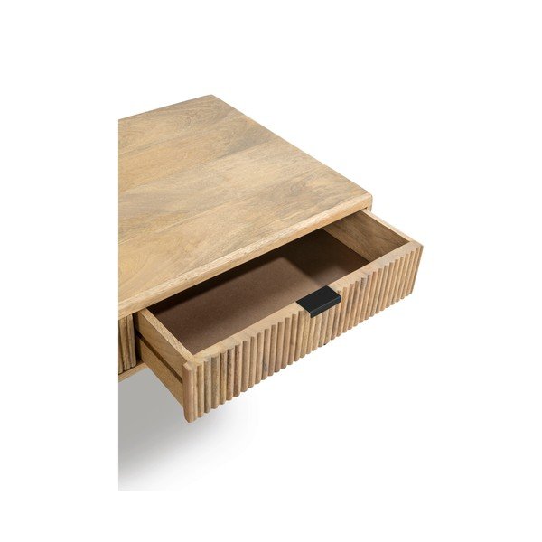 Stolik z litego drewna mango w naturalnym kolorze 60x120 cm Mundra – MOME-image-4