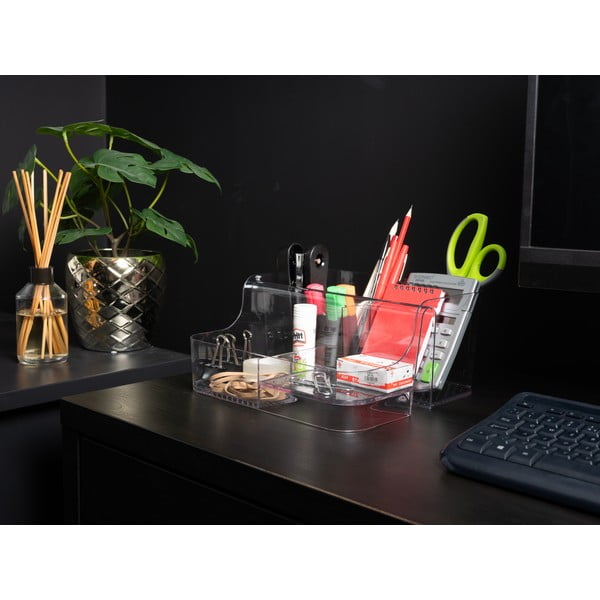 Plastikowy organizer łazienkowy na kosmetyki – Addis-image-3