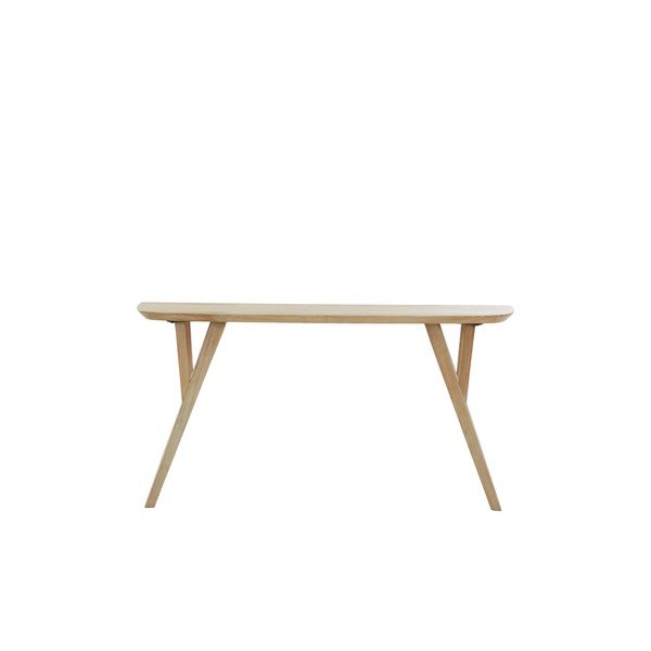 Konsola z litego drewna mango w naturalnym kolorze 44x160 cm Quenza – Light & Living-image-2
