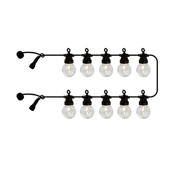 Przedłużenie girlandy świetlnej liczba żarówek 10 szt. długość 300 cm Lucas Clear – Sirius-image-1