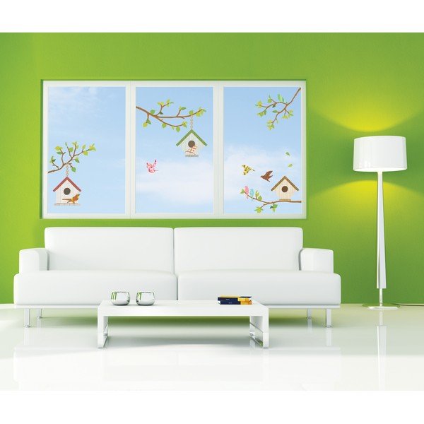 Naklejka Ambiance Sticks And Birds-image-1
