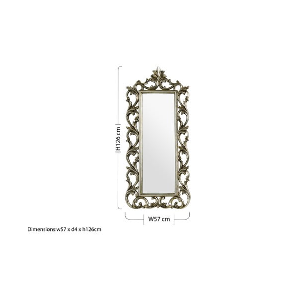 Lustro ścienne 57x126 cm Champagne – Premier Housewares-image-1