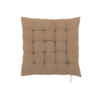 Brązowa poduszka na krzesło Tiseco Home Studio, 40x40 cm