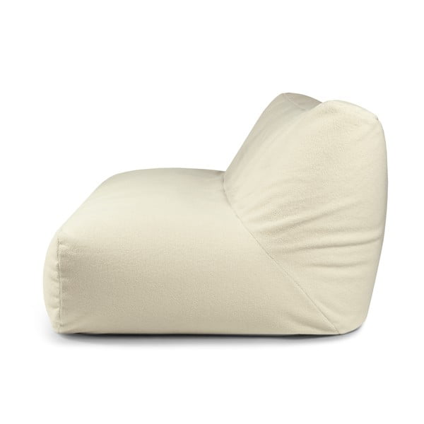 Kremowy worek do siedzenia z materiału bouclé Sofa Tube 190 – SLOWDOWN-image-2