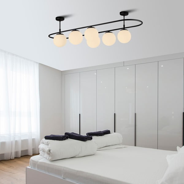 Czarna lampa sufitowa Squid Lighting Elips, dł. 124 cm-image-3