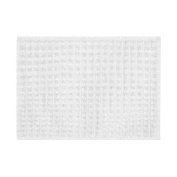 Biały dywanik łazienkowy Jalouse Maison Tapis De Bain Duro Blanc, 50x70 cm