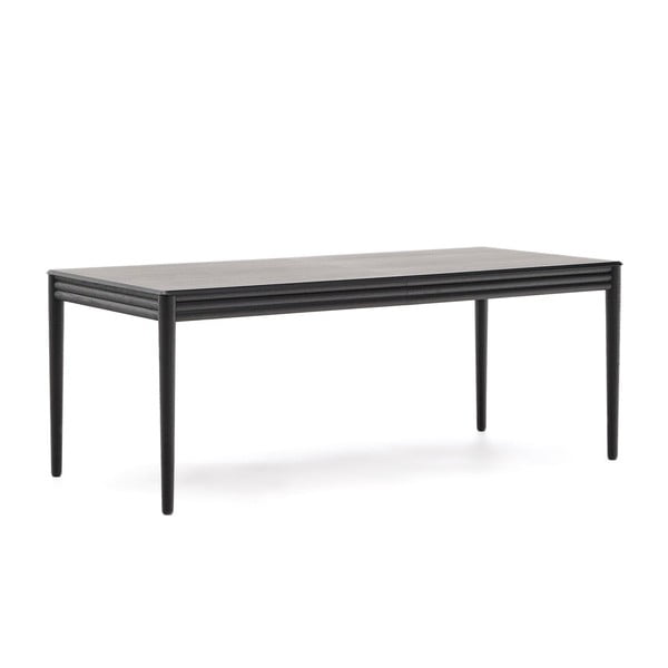 Rozkładany stół z dodatkowym blatem w dekorze dębu 90x200 cm Lenon – Kave Home