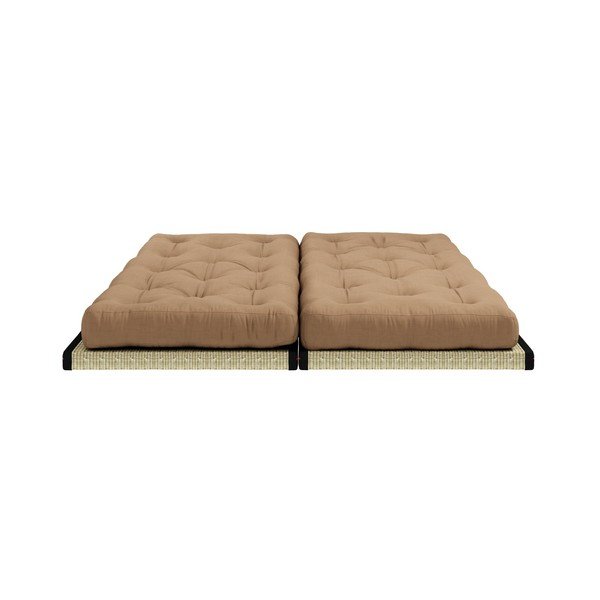 Sofa rozkładana z brązowym obiciem Karup Design Chico Mocca-image-3