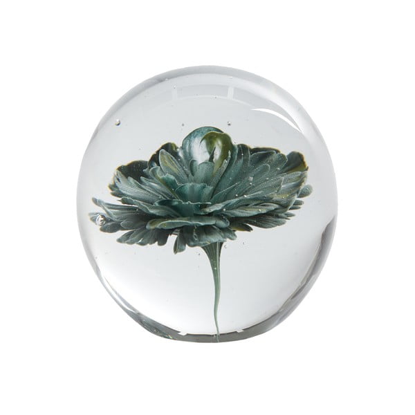 Szklany obciążnik do papieru (wysokość 8 cm) Flower – Light & Living