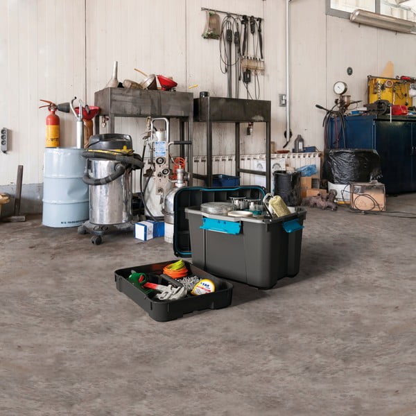 Czarny plastikowy pojemnik z pokrywką 73,5x44,5x46 cm Scuba Box – KIS-image-4