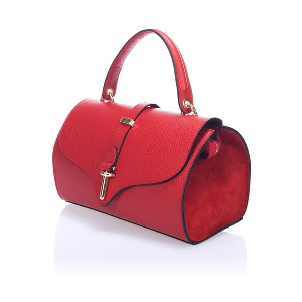 Skórzana torebka Markese 5258 Red-image-1