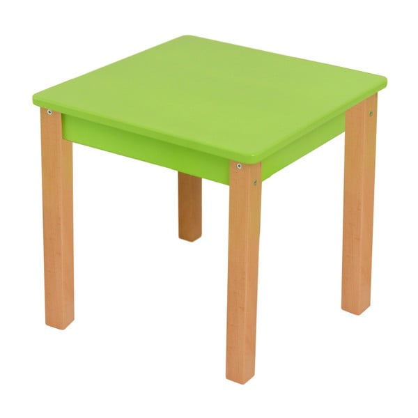 Zielony stolik dziecięcy Mobi furniture Mario
