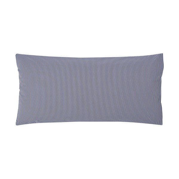 Zestaw 2 niebieska poszewek dekoracyjnych na poduszkę z bawełny ranforce Westwing Collection Daisies, 40x80 cm-image-3