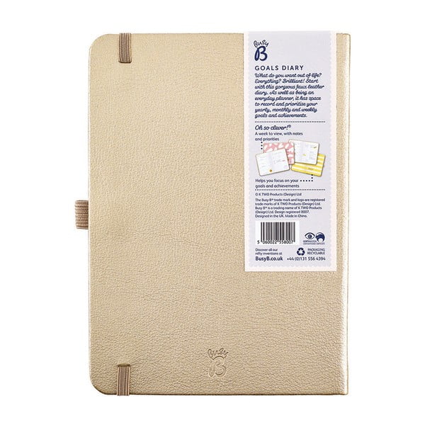 Kalendarz na rok 2019 z karteczkami samoprzylepnymi Busy B Goals-image-4