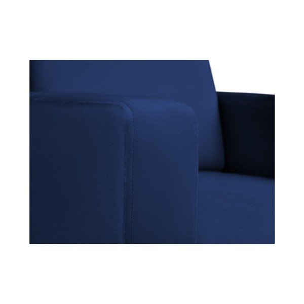 Ciemnoniebieski fotel Kooko Home Massimo-image-1