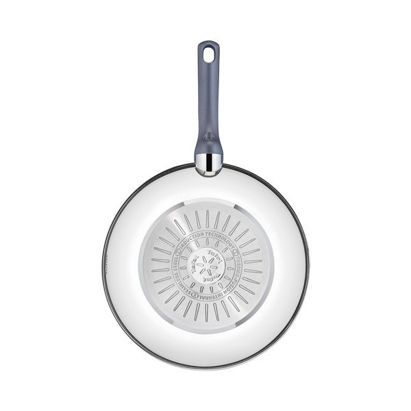 Patelnia wok ze stali nierdzewnej z pokrywką/z powłoką nieprzywierającą ø 28 cm Daily Cook G7309955 – Tefal-image-3