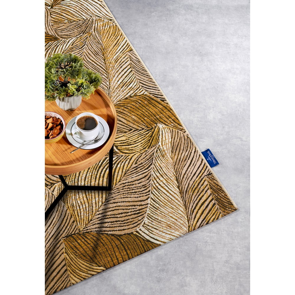 Dywan odpowiedni na zewnątrz w kolorze złota 200x285 cm Eugene – Villeroy&Boch (zdjęcie 4)