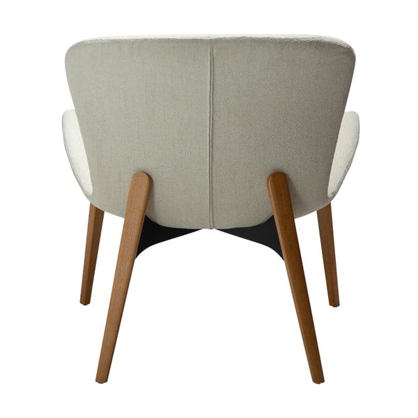 Kremowy fotel z materiału bouclé Paragon – DAN-FORM Denmark-image-4