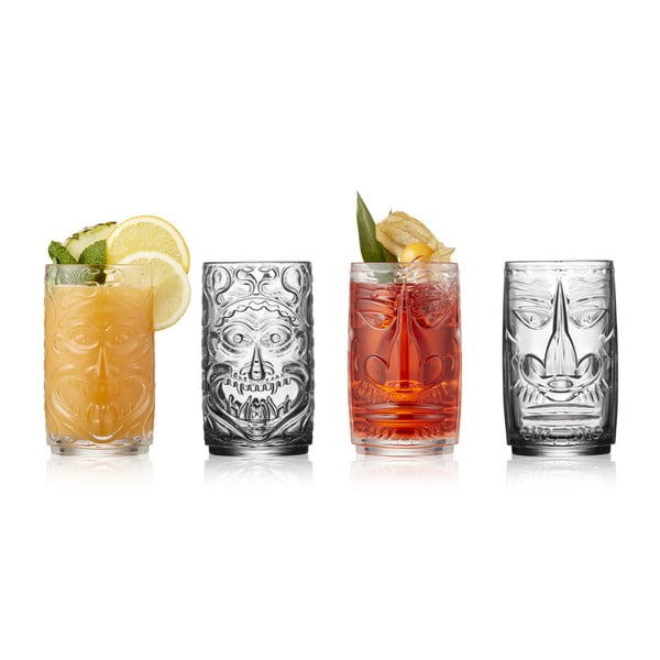 Szklanki do koktajli zestaw 4 szt. 450 ml Tiki – Lyngby Glas