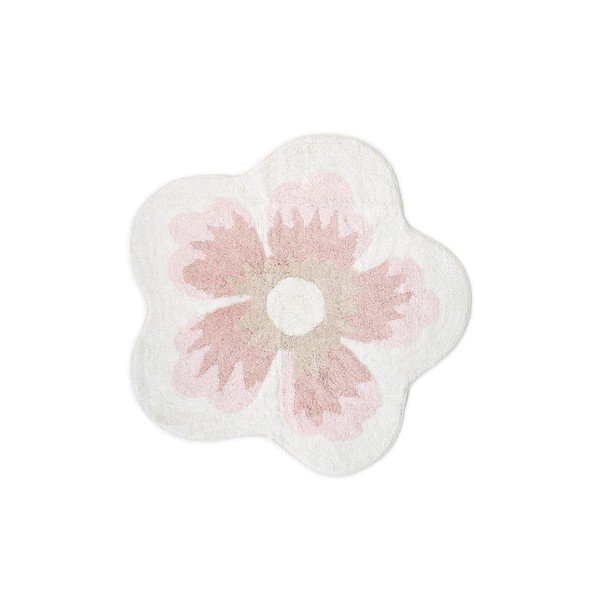 Różowy bawełniany dywanik łazienkowy Irya Home Collection Lavin